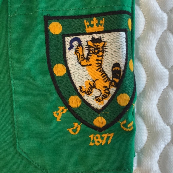 LYLE & SCOTT GREEN POLO SHIRT SIZE LARGE - Picture 3 of 4